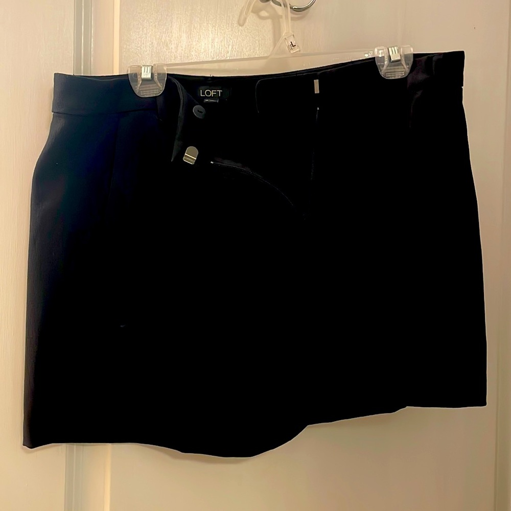 Loft Black Shorts Size 10
